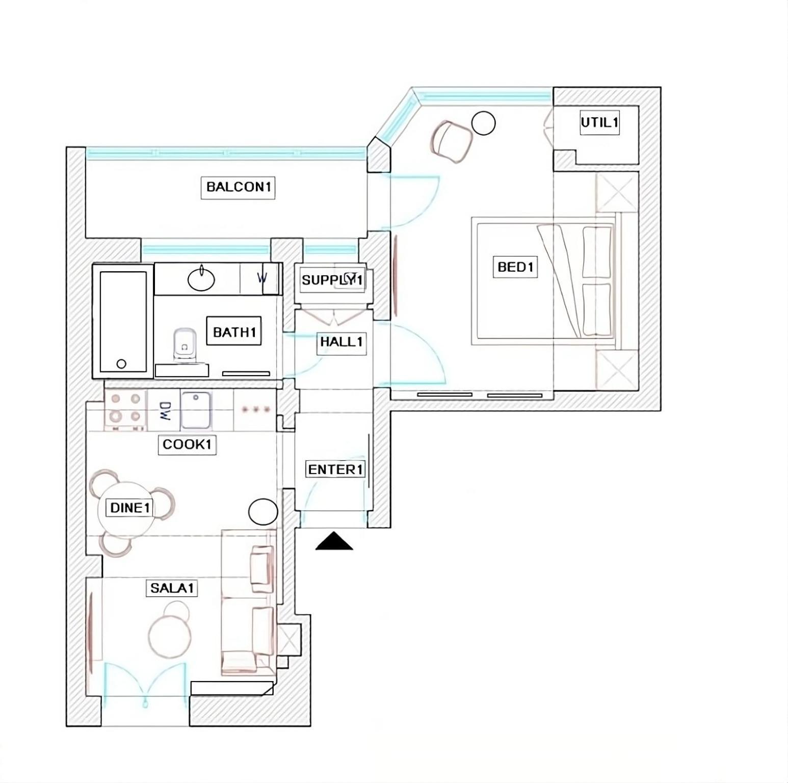 Апартаменты Playful & Bright 1Br Near The Faculty Of Law Бухарест Экстерьер фото